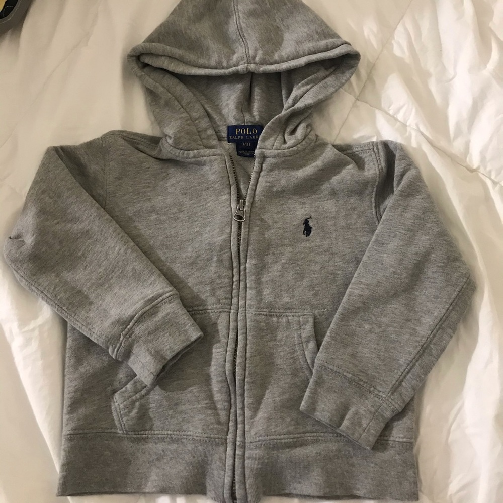 Polo Ralph Lauren Zip Up Hoodie Size 3t